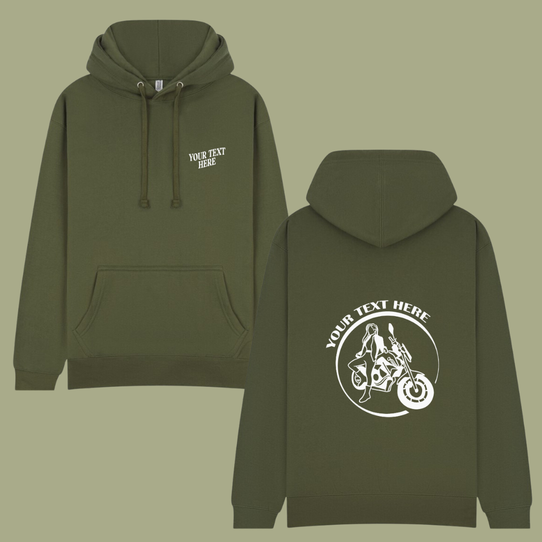 custom illustration hoodie